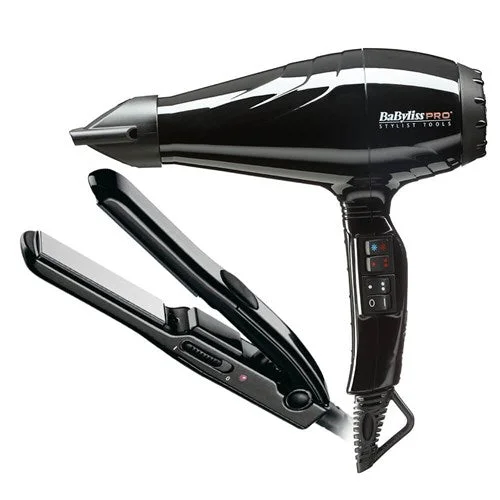 BaBylissPRO Attitude Dryer & Straightener Pack