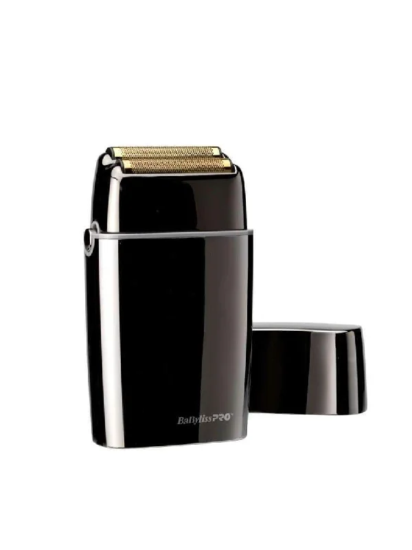 BabylissPRO Cordless Metal Double Foil Shaver Black FOILFX02-FXFS2B