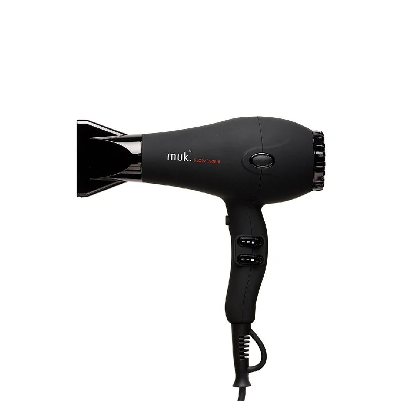 muk Blow 3900-IR Hair Dryer Matte Black