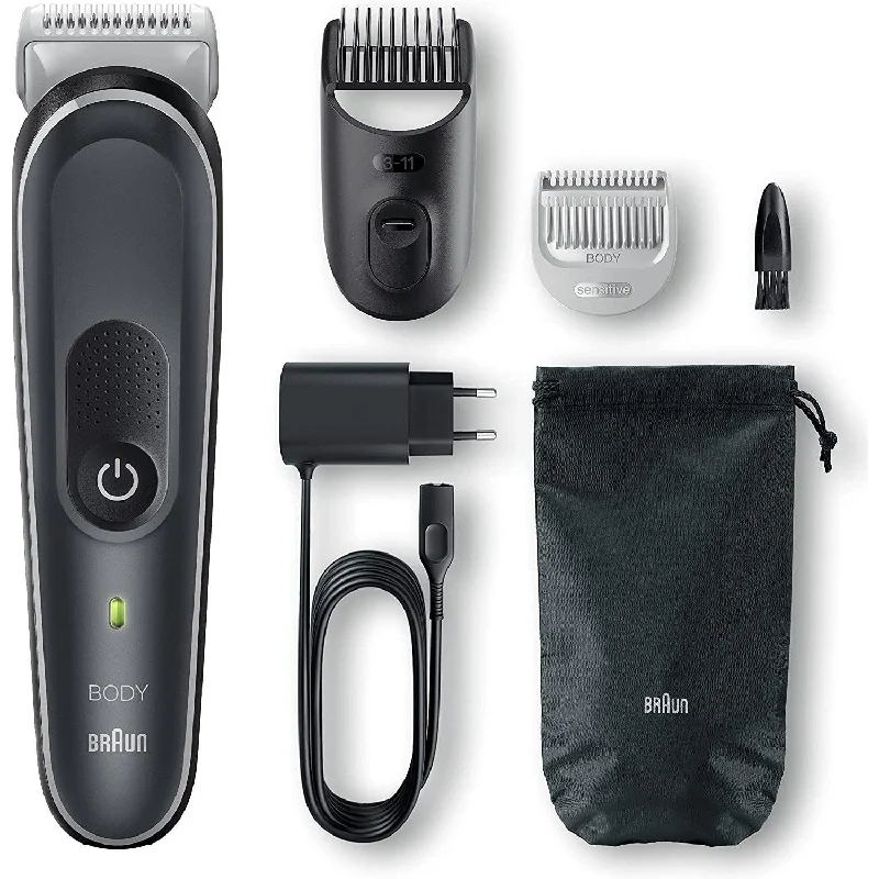 Braun BG5350 Body Groomer 5, Manscape Tool for Men With SkinShield Technology, Sensitive Comb, Wet & Dry, 100% Waterproof