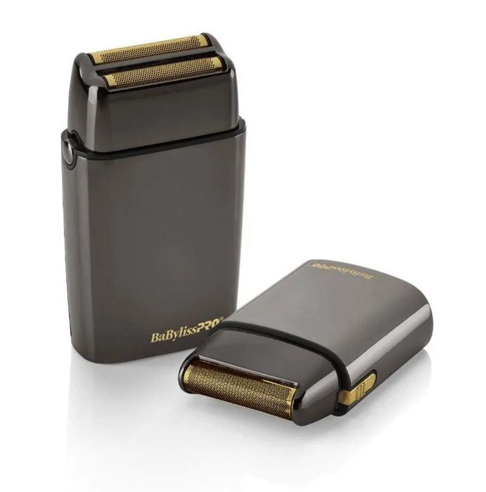 Babyliss Pro LimitedFX Gunmetal Double & Single Foil Shaver Set FXSHOLPK2GMG