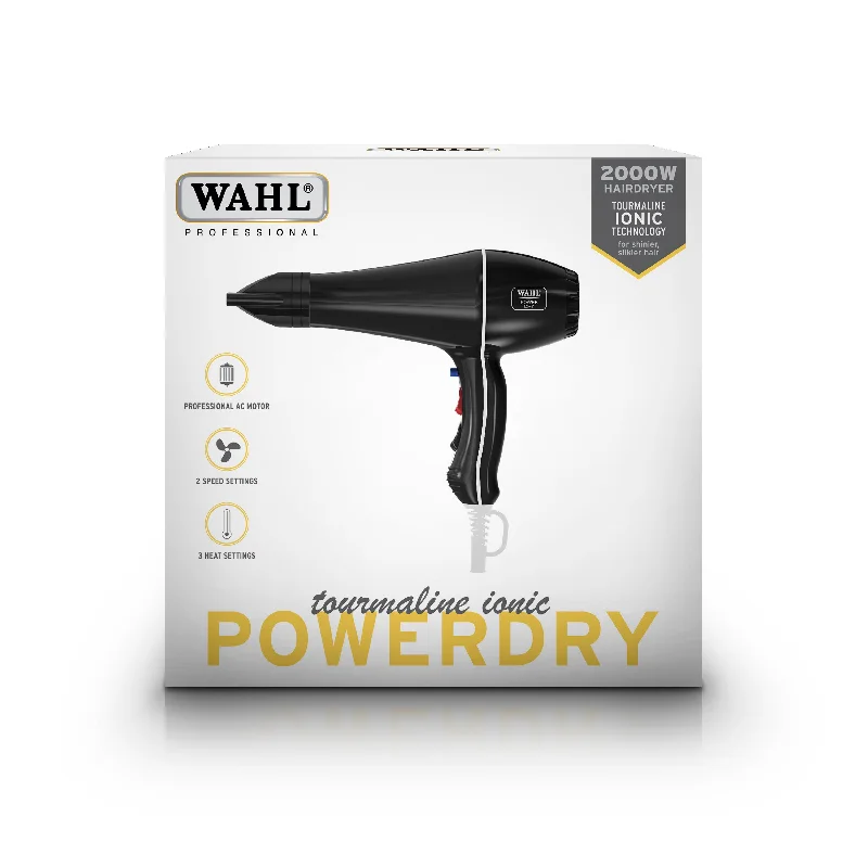 Wahl PowerDry Hair Dryer - Black