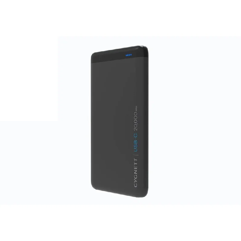 Cygnett CY2220PBCHE 20,000mAh USB-C Power Bank in Black