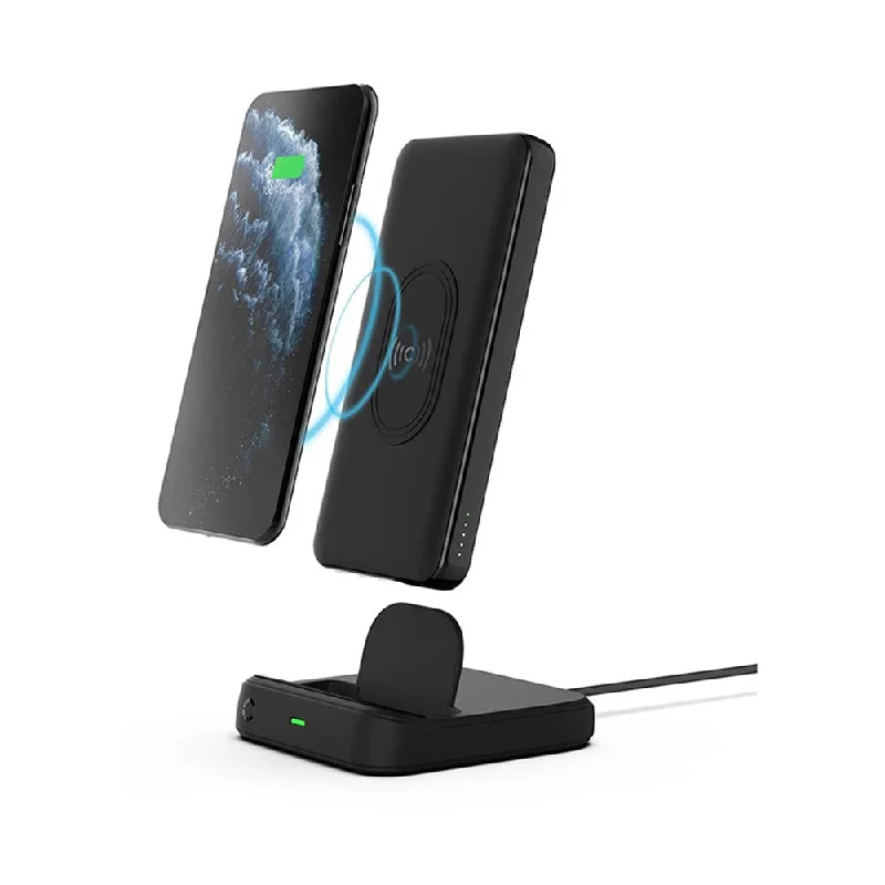 Cygnett CY3038PBCHE ChargeUp Duo 10000mAh Wireless Power Bank & Charging Dock