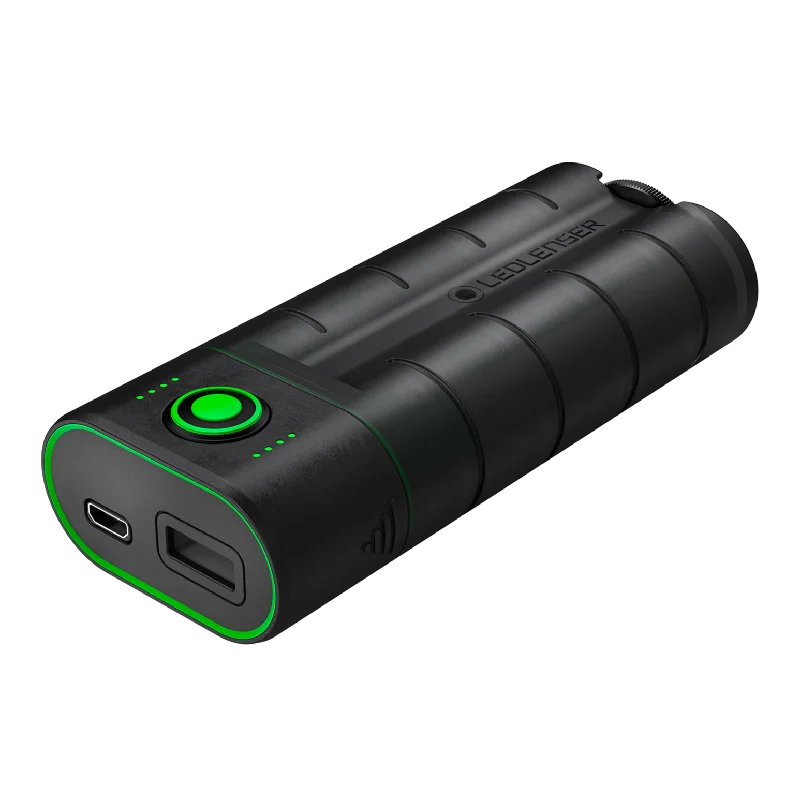FLEX7 Li-ion Power Bank Plus 6800mAh, Includes 2 x 18650