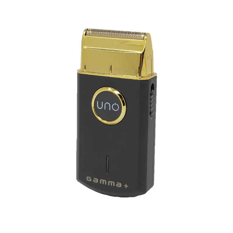 Gamma+ Uno Single Foil Shaver Black