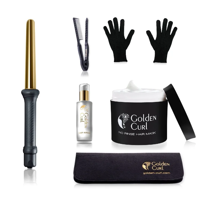 Golden Curl Luxury Curling Kit
