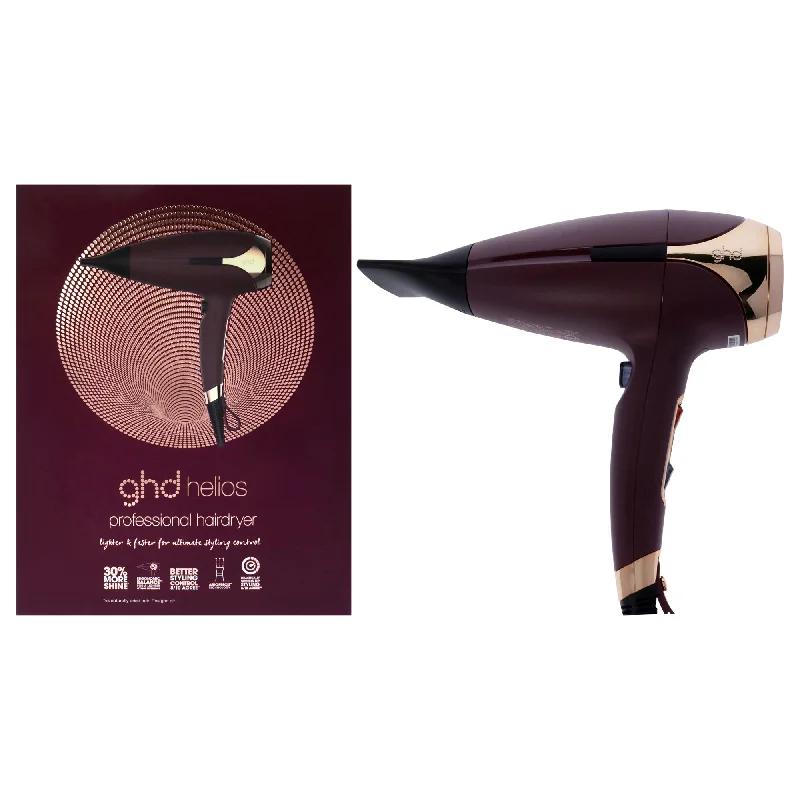 Helios 1875W Advanced Professional Hair Dryer - Plum by GHD for Women - 1 Pc Hair Dryer