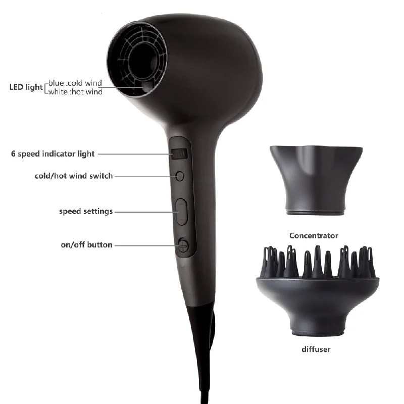 MADAMI Professional Salon AIR3D Hair Dryer