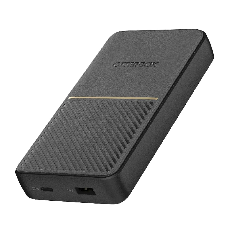 OtterBox 20,000mAh Black Dual Port USB-A (12W)+USB-C PD (18W) Portable Power Bank - 15-07950 OtterBox 20,000mAh Black Dual Port USB-A (12W)+USB-C PD (18W) Portable Power Bank - 15-07950