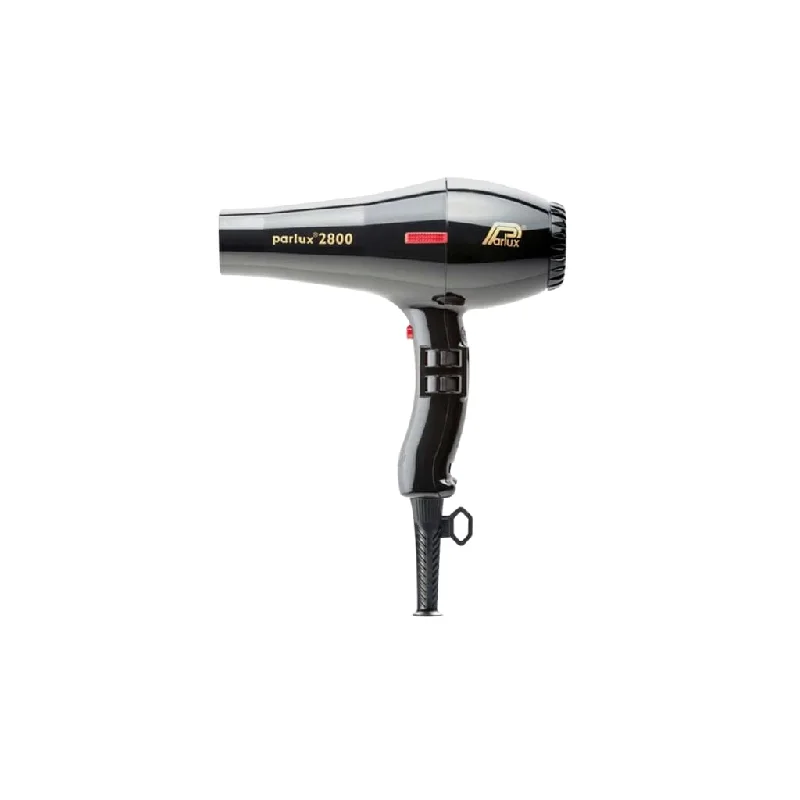 Parlux 2800 Professional 1760W Black Hairdryer for Fast Drying