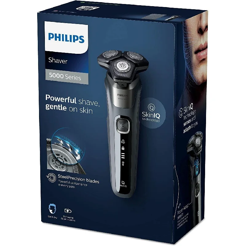 Philips 5000 Series  S5887/10 Wet And Dry Electric Shaver with advanced SkinIQ technology
