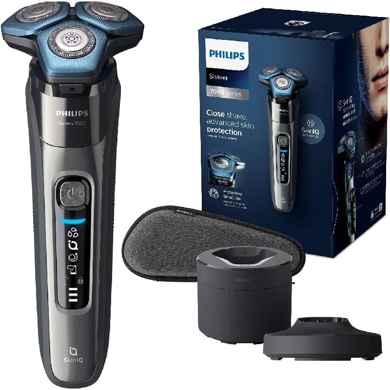 Philips Shaver Series 7000 Wet and Dry electric shaver S7887/55 with Quick Clean Pod Philips Shaver Series 7000 Wet and Dry electric shaver S7887/55 with Quick Clean Pod