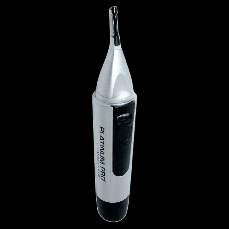 PLATINUM PRO by MANGROOMER - New Advanced Nose Trimmer, Ear Hair Trimmer and Eyebrow Trimmer with Bonus Light and Exclusive Storage Case! PLATINUM PRO by MANGROOMER - New Advanced Nose Trimmer, Ear Hair Trimmer and Eyebrow Trimmer with Bonus Light and Exclusive Storage Case!