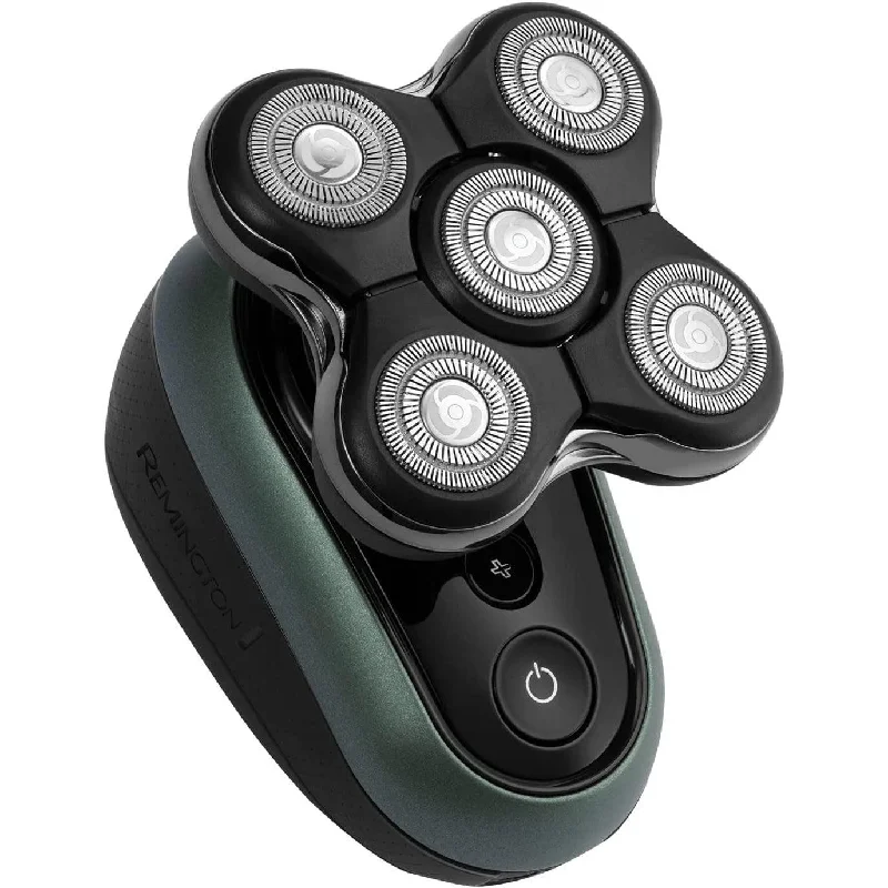 Remington RX7 Ultimate Series Head Shaver for Men - 100% Waterproof, Cordless Bald Head Shaver with Pop-Trimmer, XR1600