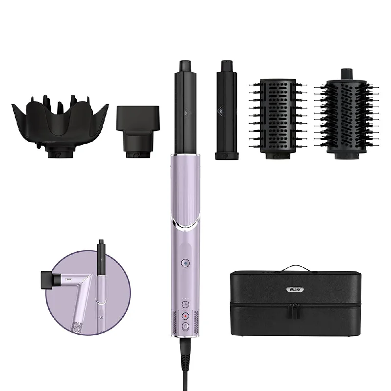 Shark FlexStyle 5-in-1 Air Styler & Hair Dryer - Lilac Frost | HD440PLUK