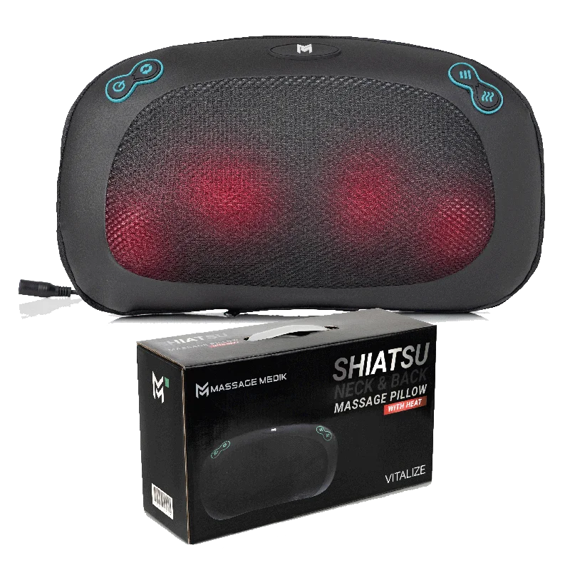 Shiatsu Pillow Massager with Heat for multiple areas