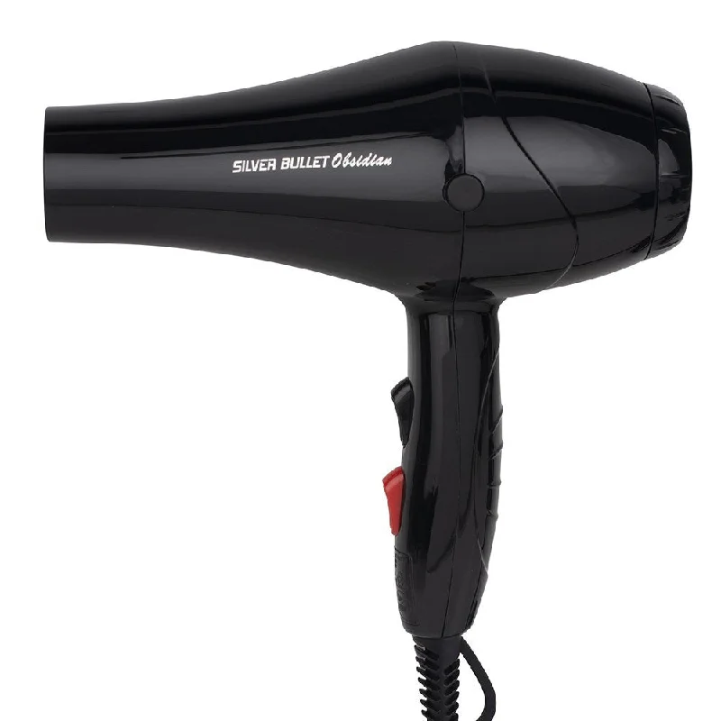 Silver Bullet Obsidian Hair Dryer black