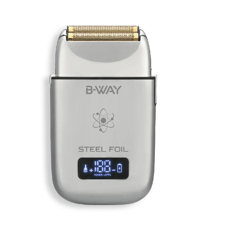 Steel foil shaver