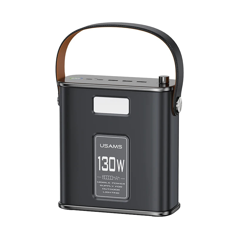 130W 80000mAh Black