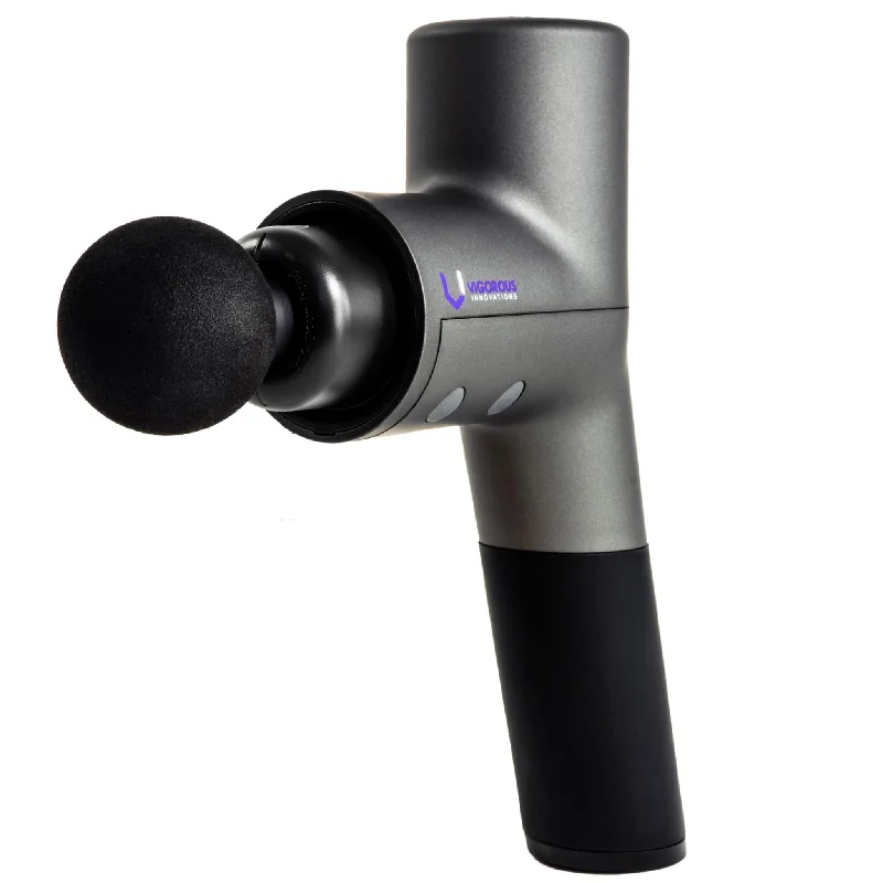 VI PRO Quiet Percussion Massage Gun - Professional Portable Deep Tissue Massage Gun - Grey