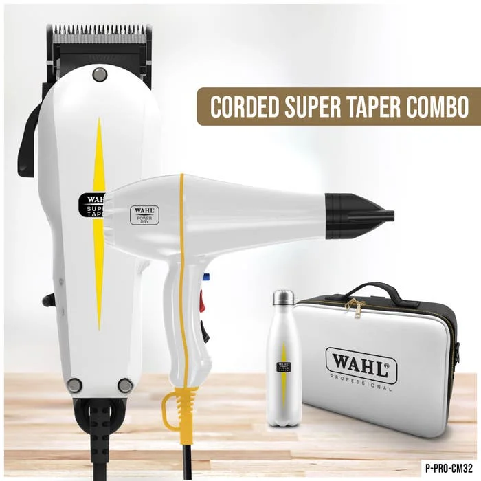 Wahl Corded Super Taper Combo 4pcs